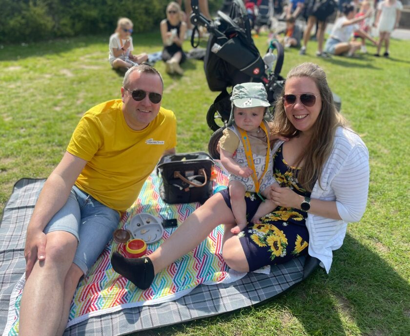 Laura Charman and family photo
