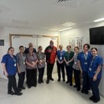 Darts star Stephen Bunting visits Alder Hey!