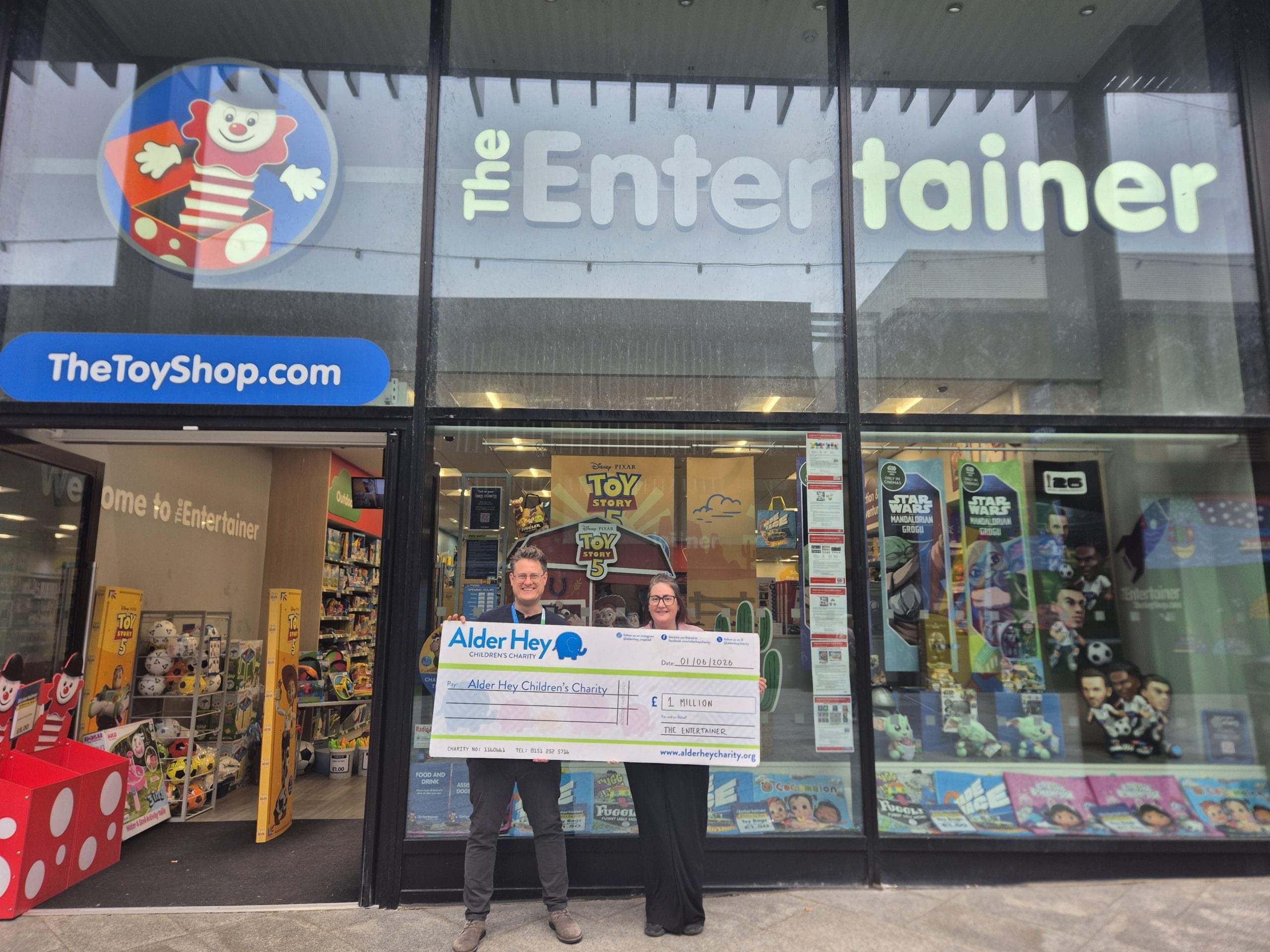 Cheque presentation 1